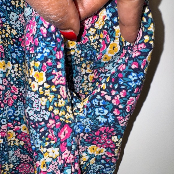 Croft&Barrow SizeL Floral Dress Bundle 3 👗’s, Pockets Stretchy Smocked Bodice - Picture 8 of 14